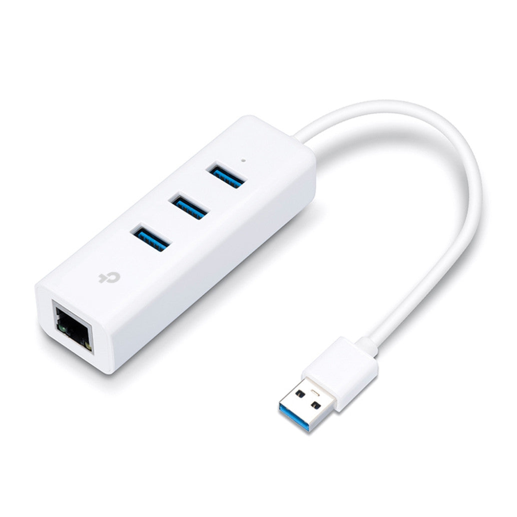 HUB USB 2.0 3portni TP-LINK UE330 z 100/1000 Ethernet mrežnim priključkom