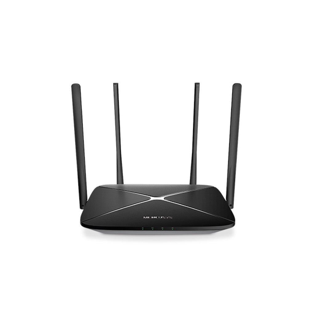 Usmerjevalnik brezžični MERCUSYS WiFi5 802.11ac AC1300 867Mbit/s dualband 4xLAN 4x antena (AC12G)