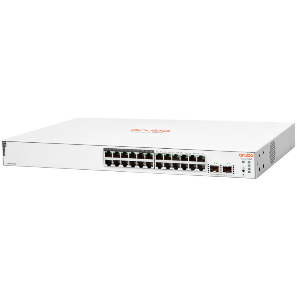 STIKALO 24-PORT 2xSFP HP Aruba Switch IOn 1830 100/1000 Rack 195W  12xPoE+ (JL813A)