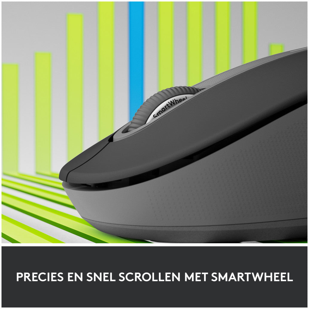 Miš brezžična + Bluetooth Logitech M650 2000DPI Bolt reciever grafitna (910-006253)