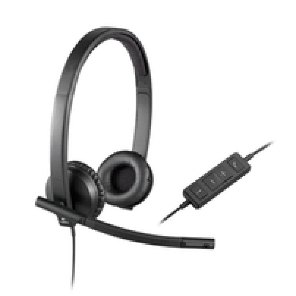Slušalke Logitech USB H570e stereo z mikrofonom (981-000575)