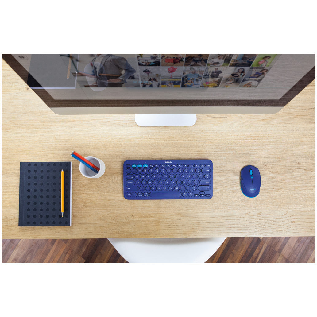 Miš  Logitech Brezžična M535 Optična Bluetooth modra (910-004531)
