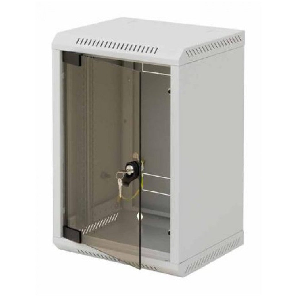 Kabinet Triton zidni 9U 250mm 470x310x260 sestavljen siv (RBA-09-AS3-CAX-C1)