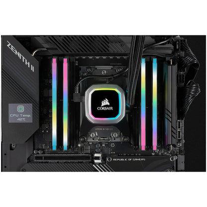 DDR4 32GB 3600MHz CL18 KIT (2x16GB) Corsair RGB Vengeance XMP2.0 1,35V Gaming črna (CMH32GX4M2Z3600C18)