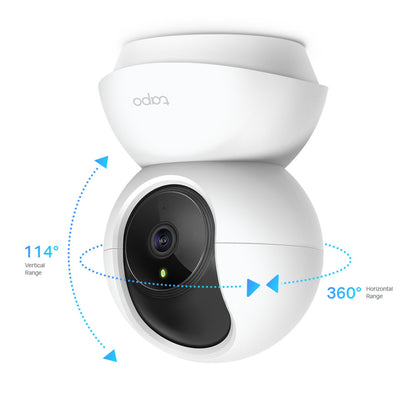 Notranja nadzorna kamera TP-Link 2 MP WiFi micro-SD napajalnik samostoječa dvosmerna komunikacija (Tapo C200)