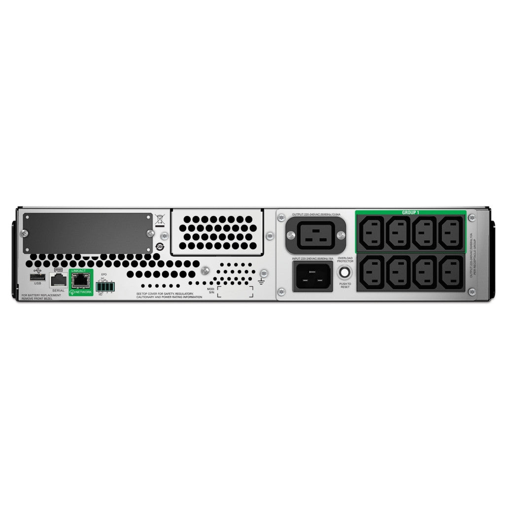 UPS APC Smart-UPS Line-Interactive 3000VA/2700W 230V 9x220V rackmount (SMT3000RMI2UC)