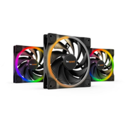 Ventilator be quiet! Light Wings 140mm črna ARGB (3 pack)