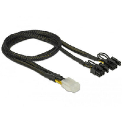 Adapter DC 6pin na 2x 8pin za grafične kartice PCI-express 0,3m Delock