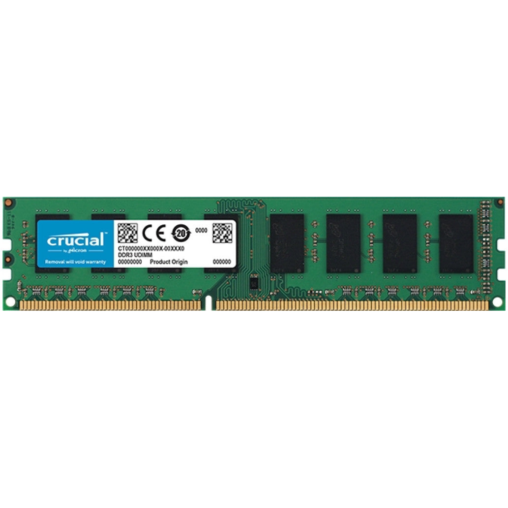 DDR3 8GB 1600MHz CL11 Single (1x 8GB) Crucial 1,35V (CT102464BD160B)