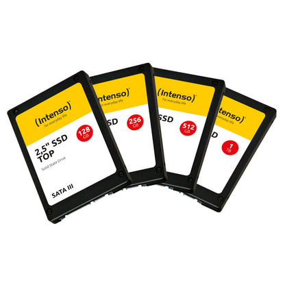 Disk SSD 6,4cm (2,5") SATA3 128GB Intenso TOP 2,5" 520/300MB/s (3812430)