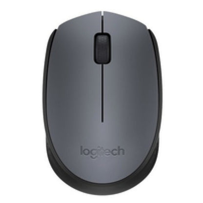 Miš Logitech brezžična optična za notesnike M170 siva (910-004642)