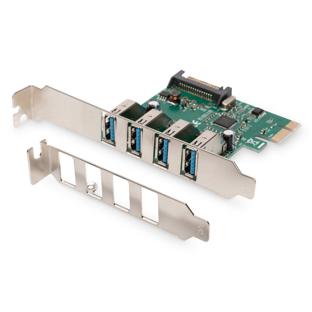 Kontroler PCI-Express => 4x USB 3.0 Digitus  DS-30221
