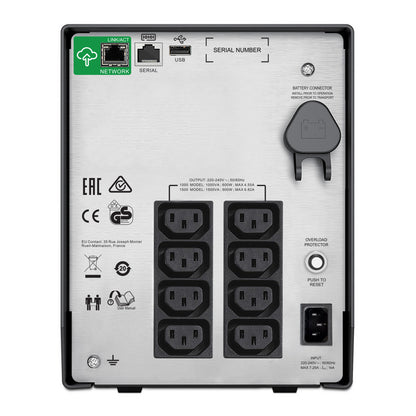 UPS APC Smart-UPS C Line-Interactive 1000VA/600W 8x220V (SMC1000IC)
