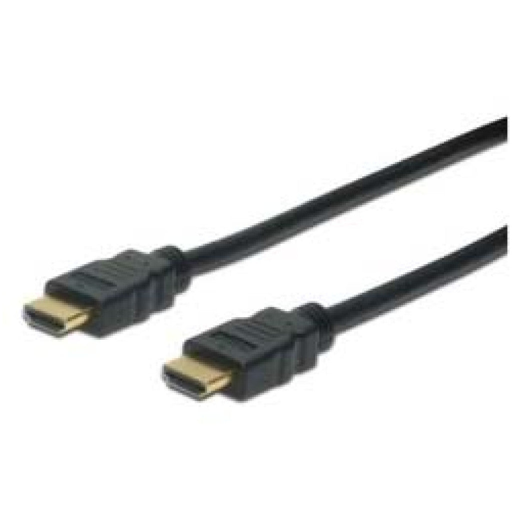 Kabel HDMI(m)=>HDMI(m) 2.00m 4K/60Hz z ethernet povezavo črn Digitus (AK-330107-020-S)