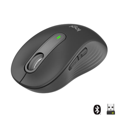 Miš brezžična + Bluetooth Logitech M650 2000DPI Bolt reciever grafitna (910-006253)