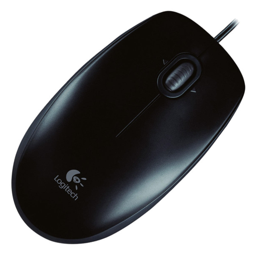 Miš  Logitech USB B100 Optična OEM črna - For Business (910-003357)