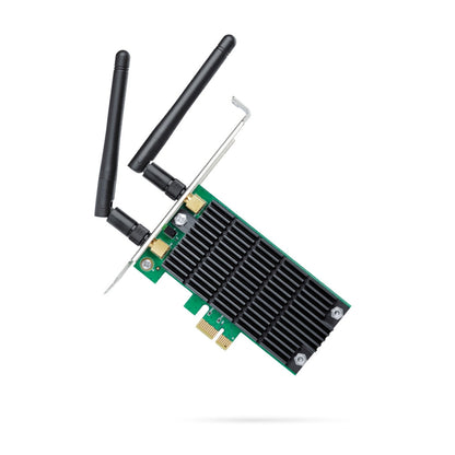 Brezžični mrežni adapter PCIe TP-Link WiFi5 802.11ac AC1200 867Mbit/s Dualband 2x antena (ARCHER T4E)