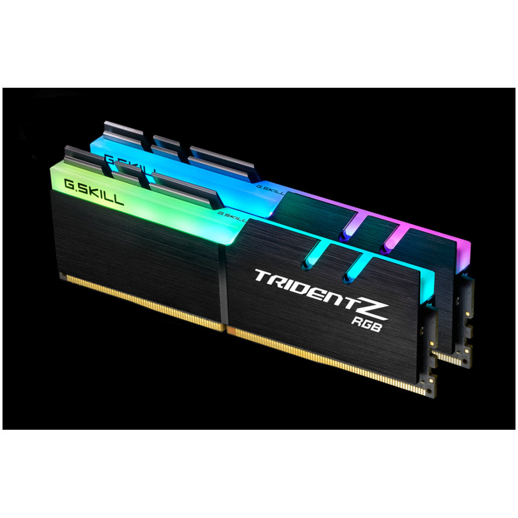 DDR4 16GB 3200MHz CL16 KIT (2x 8GB) G.Skill RGB Trident Z XMP2.0 1,35V Gaming črna (F4-3200C16D-16GTZR)