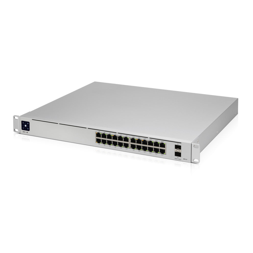 STIKALO 24-PORT UBIQUITI UniFi 100/1000 1000 PoE+ Managed Rackmount (USW-Pro-24-POE)