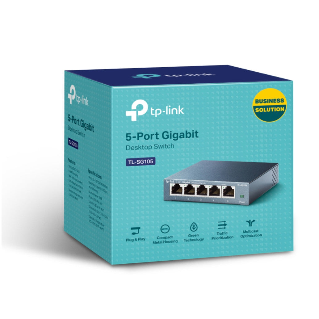 STIKALO 5-PORT TP-Link 100/1000 (TL-SG105 V3)