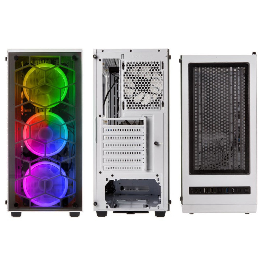 Ohišje Kolink Observatory Lite Mesh RGB MidiATX - bela ARGB