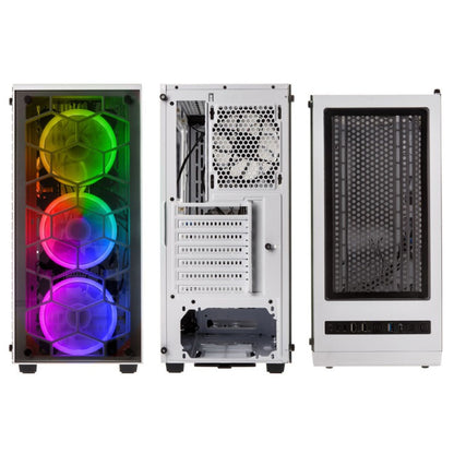 Ohišje Kolink Observatory Lite Mesh RGB MidiATX - bela ARGB