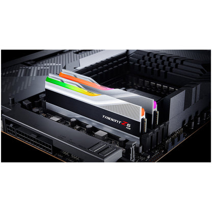 DDR5 32GB 6000MHz CL36 KIT (2x16GB) G.Skill RGB Trident Z 1,35V Gaming srebrna (F5-6000J3636F16GX2-TZ5RS)