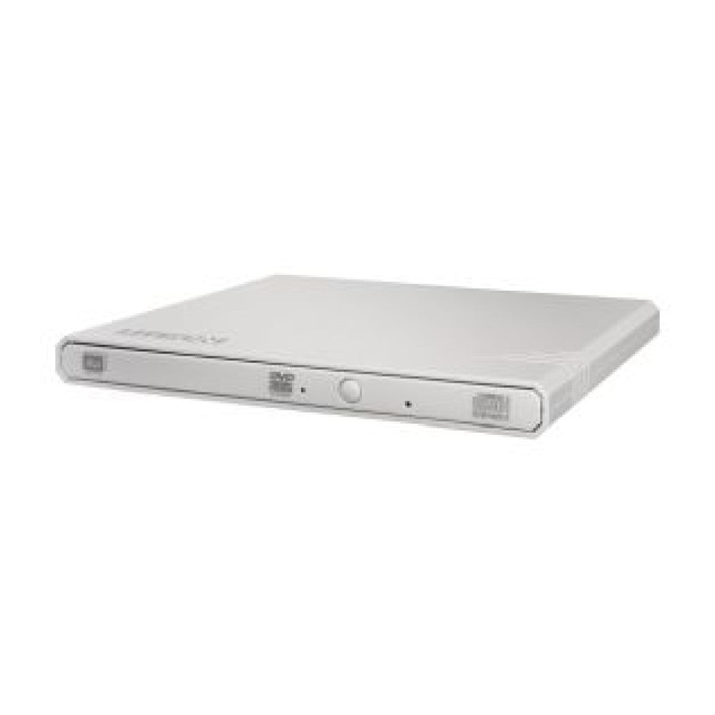 DVD-RW  Externi Liteon EBAU108 8X USB slim zunanji zapisovalnik, bel