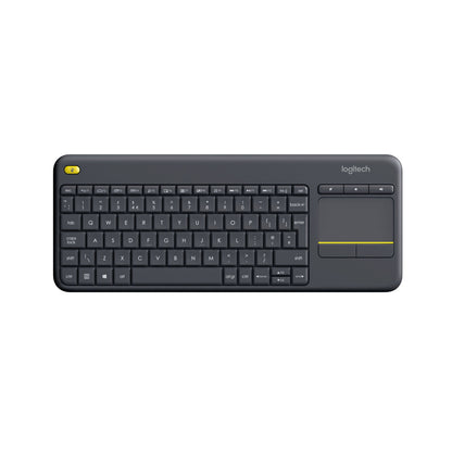 Tipkovnica brezžična Logitech K400 Plus | Slovenski nabor znakov črna + Touchpad (920-008385)