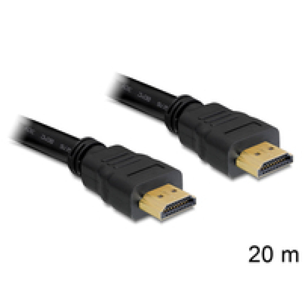 Kabel HDMI(m)=>HDMI(m) 20,00m Delock (83452)