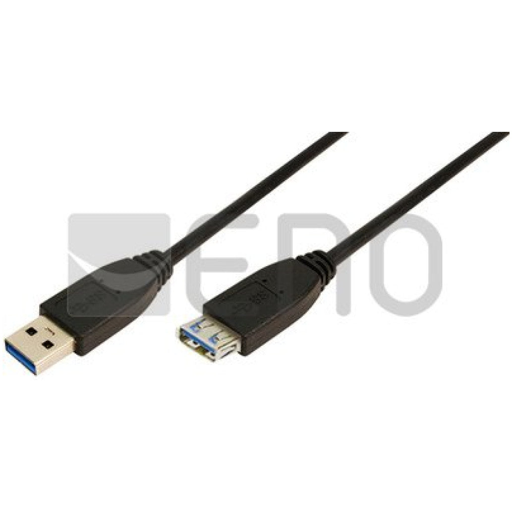 Kabel USB 3.0 A => A 1,00m - podaljšek LogiLink (CU0041)