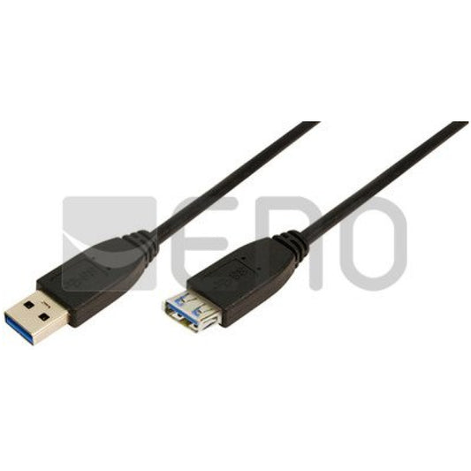 Kabel USB 3.0 A => A 1,00m - podaljšek LogiLink (CU0041)