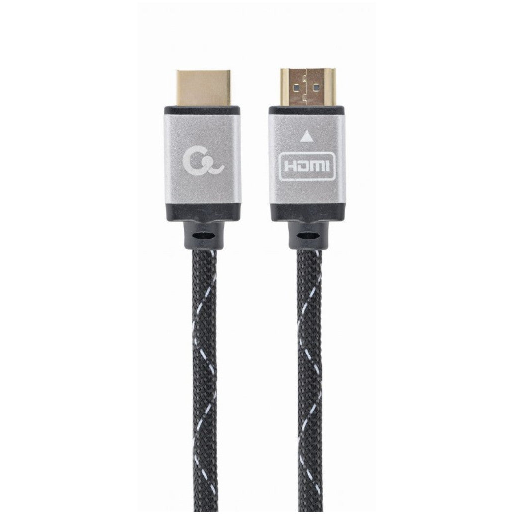 Kabel HDMI(m)=>HDMI(m) v2.0 7,50m 4K/60Hz pozlačeni kontakti črn Cablexpert (CCBP-HDMI-7.5M)