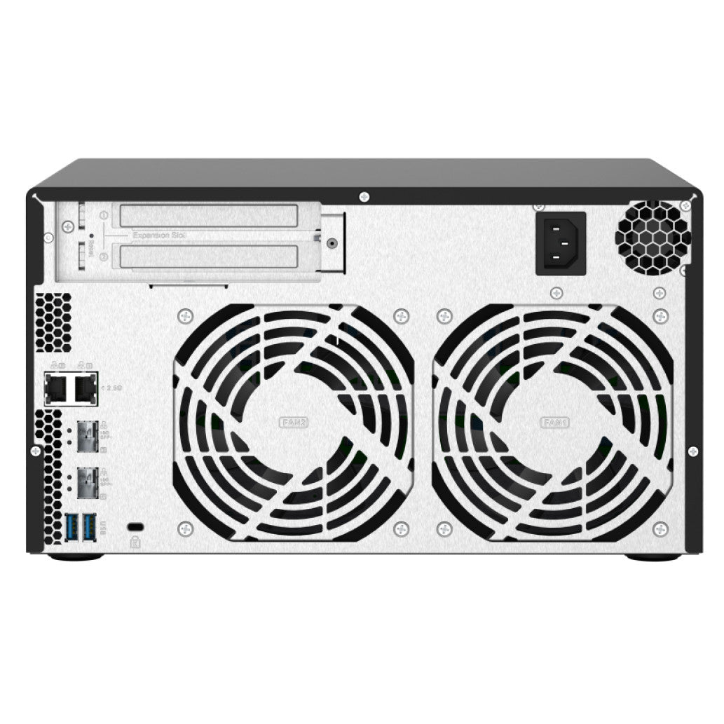 NAS ohišje QNAP TS-832PX-4G za 8 diskov  4GB ram  2x 10Gb SFP+ 2x 2.5Gb mreža