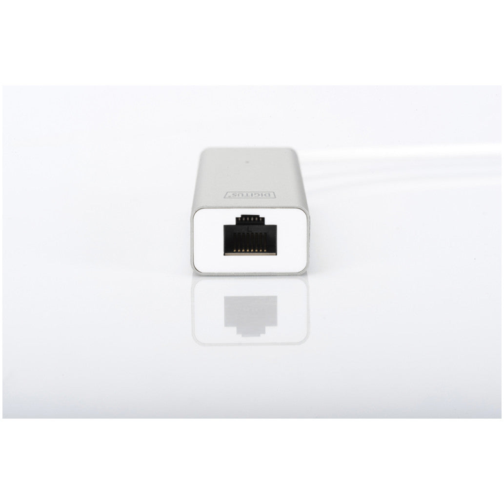HUB USB 3.0 3portni Digitus z 100/1000 Ethernet mrežnim priključkom