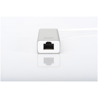 HUB USB 3.0 3portni Digitus z 100/1000 Ethernet mrežnim priključkom