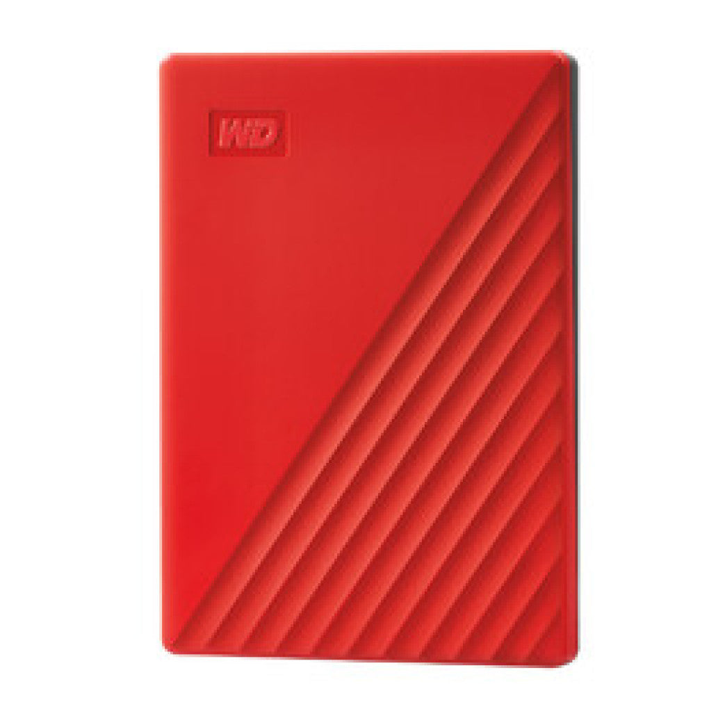 Prenosni disk 6,4cm (2,5") 4TB USB 3.0 WD My Passport - rdeča WDBPKJ0040BRD-WESN