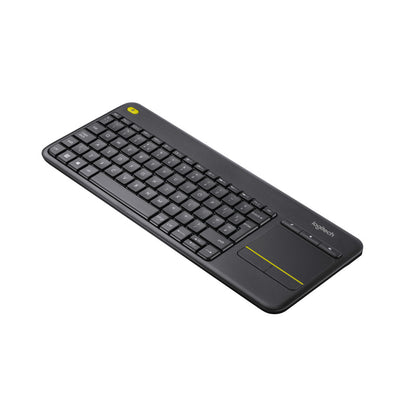 Tipkovnica brezžična Logitech K400 Plus | Slovenski nabor znakov črna + Touchpad (920-008385)
