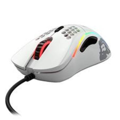 Gaming miška USB Glorious Model D M, bela (GD-GWHITE)