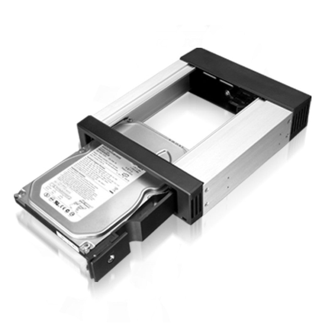 Ohišje za trdi disk 3,5" Icybox IB-158SK-B mobilni hot-swap  SATA