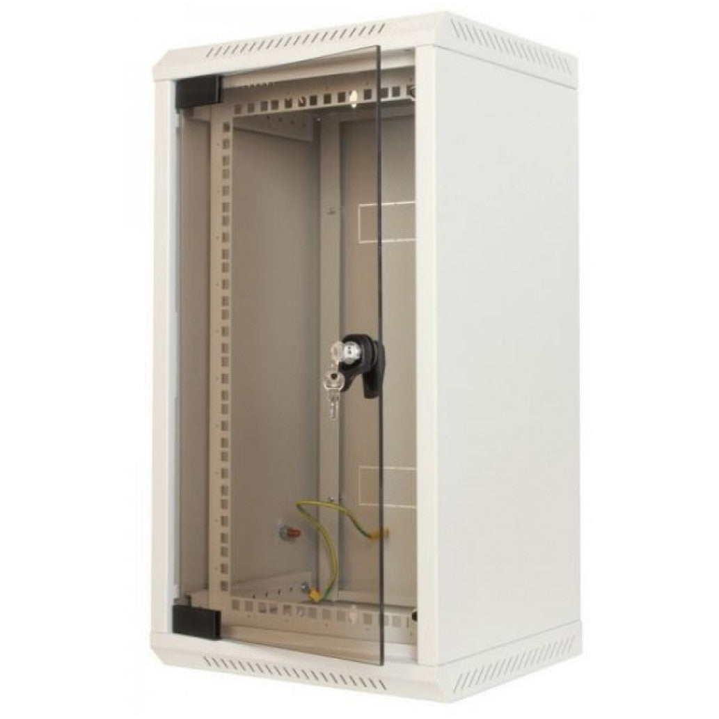 Kabinet Triton zidni 9U 250mm 470x310x260 sestavljen siv (RBA-09-AS3-CAX-C1)