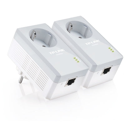 HPAV Powerline 1xLAN RJ45 220V TP-Link 600Mbit/s (1+1) (TL-PA4010PKIT)