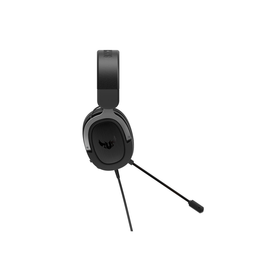 Slušalke gaming Asus TUF H3 črne žične naglavne 2x 3,5mm stereo (90YH028G-B1UA00)