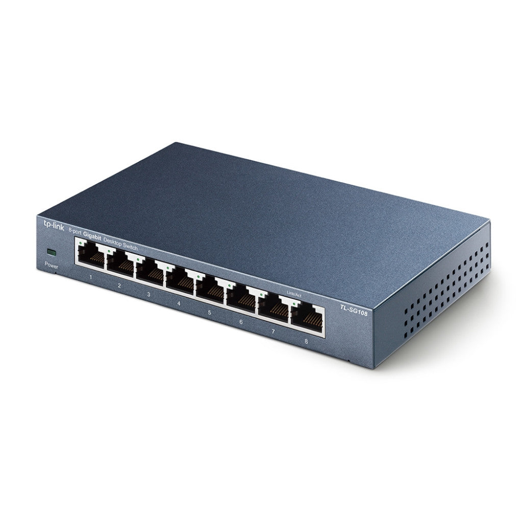 STIKALO 8-PORT TP-Link 100/1000 (TL-SG108E)