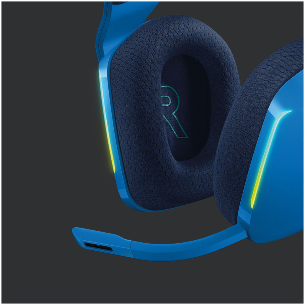 Slušalke gaming Logitech brezžične G733 Lightspeed 2,4Hz - modre (981-000943)