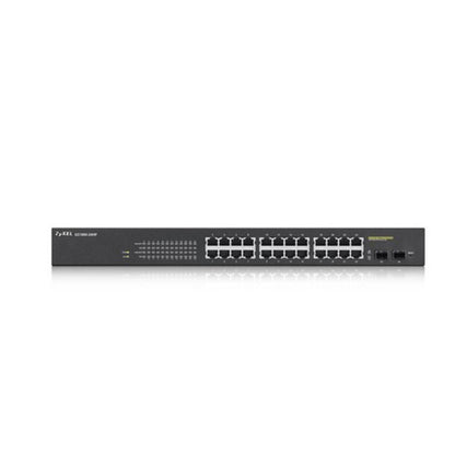STIKALO 24-PORT 2xSFP ZyXEL 100/1000 PoE Managed Rackmount (GS190024HPV2-EU0101F)