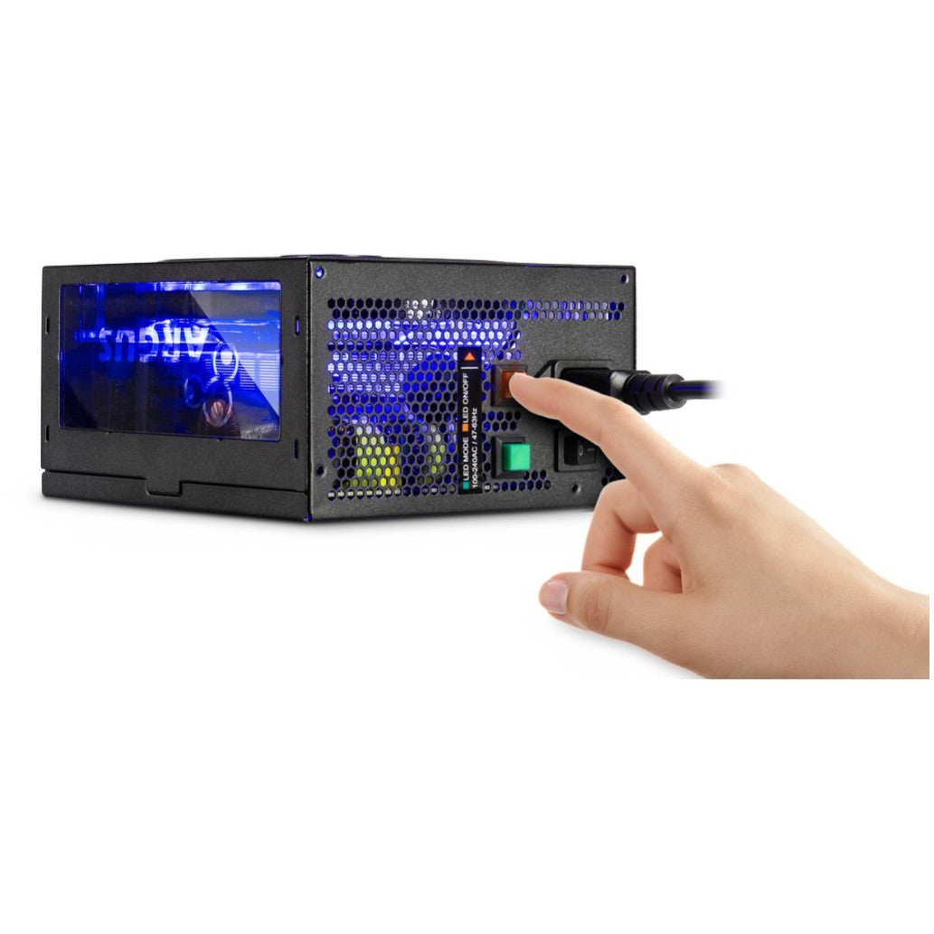 Napajalnik - 750W Inter-Tech Argus RGB-750W CM II 80Plus Gold  90% 140mm ATX 2.3 modularni (88882174)