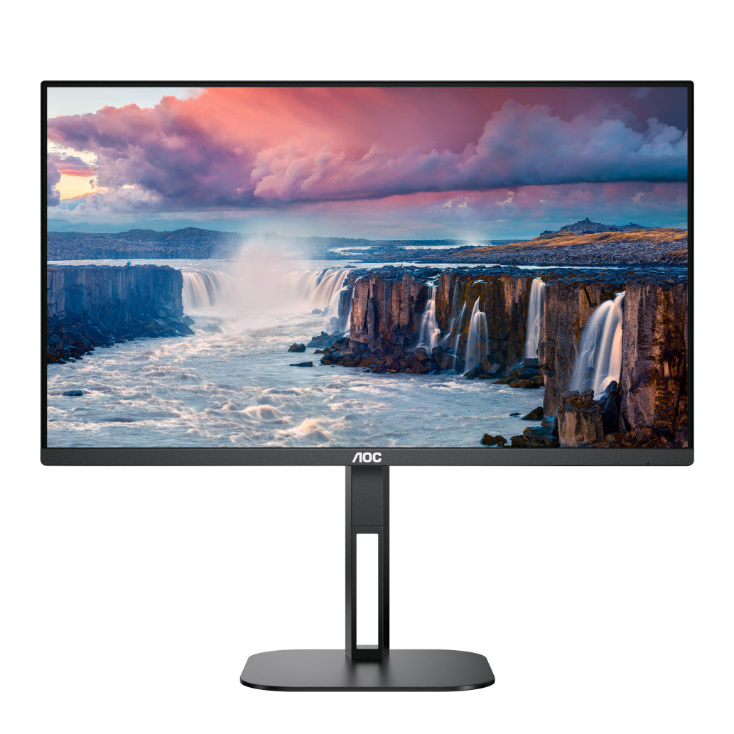 Monitor AOC 68,6 cm (27,0") 27V5C 1920x1080 75Hz IPS 1ms HDMI DisplayPort USB-C 65W 4xUSB3.2 Zvočniki  3H FreeSync