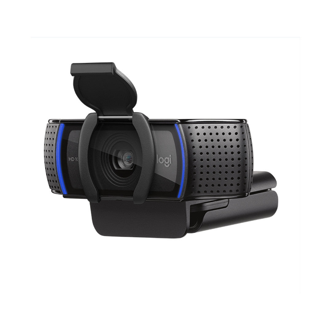 Spletna kamera Logitech C920s Pro 3MP FHD 30FPS 78° USB črna Autofokus pokrov za lečo (960-001252)
