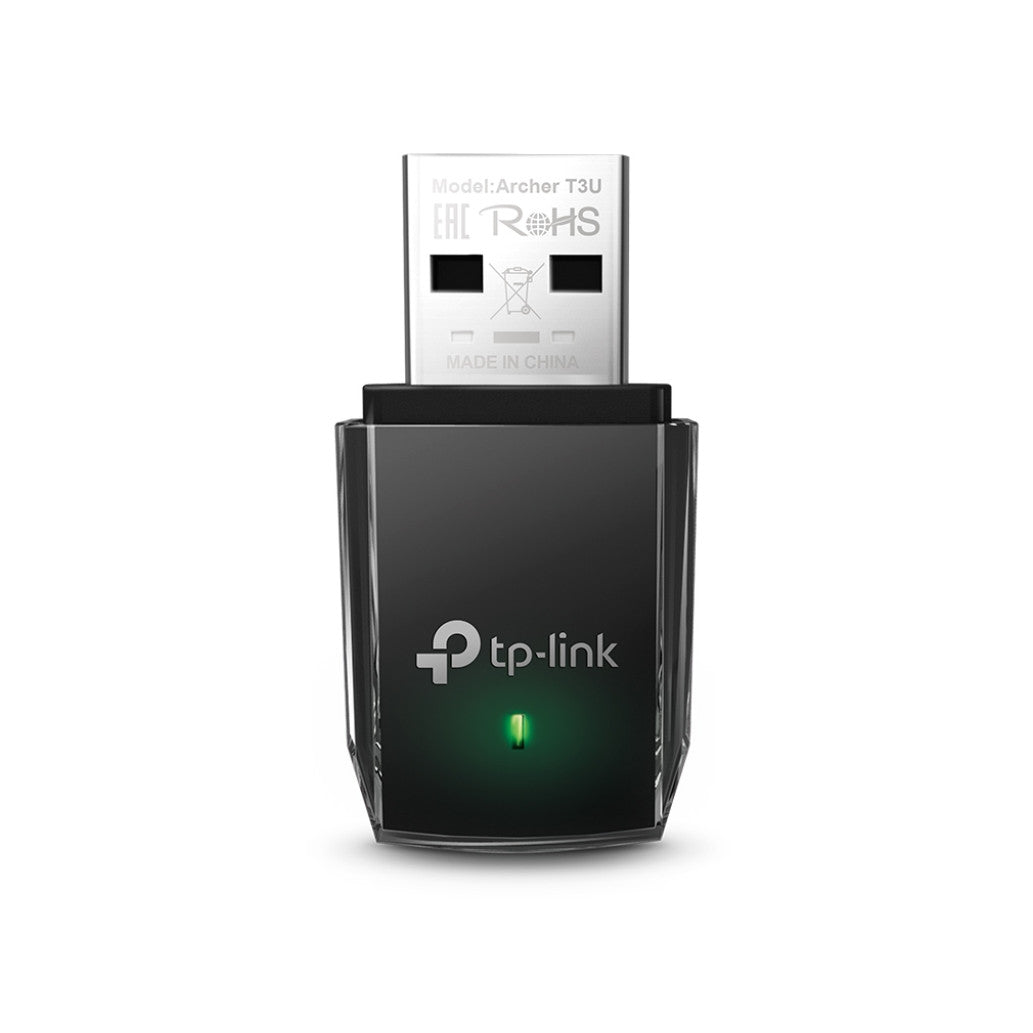 Brezžični mrežni adapter USB 3.0 TP-Link WiFi5 802.11ac AC1300 867Mbit/s Dualband MU-MIMO Nano (Archer T3U)